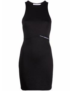 Приталенное платье с логотипом Calvin klein jeans