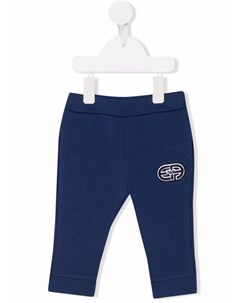 Спортивные брюки с вышивкой Emporio armani kids