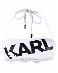 Лиф бикини с логотипом Karl lagerfeld