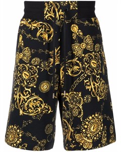 Спортивные шорты с принтом Versace jeans couture