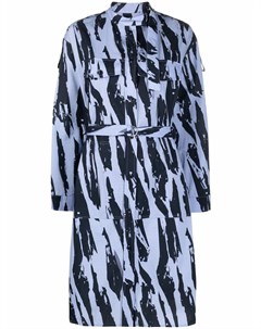 Платье рубашка с графичным принтом Kenzo