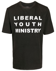 Футболка с логотипом Liberal youth ministry