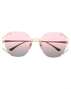 Солнцезащитные очки в массивной круглой оправе Gucci eyewear