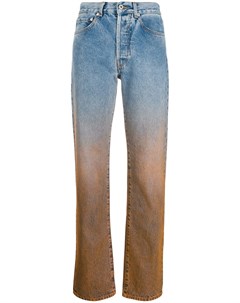 Прямые джинсы с эффектом деграде Off-white