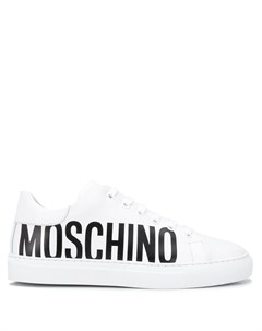 Кроссовки с логотипом Moschino