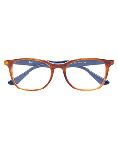 Двухцветные очки в квадратной оправе Ray-ban