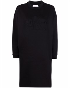 Платье свитер с вышитым логотипом Calvin klein jeans
