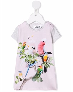 Платье Jungle Birds с графичным принтом Molo