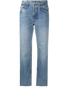 Укороченные джинсы средней посадки Boyish jeans