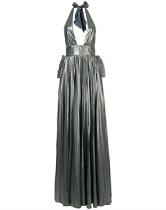 Вечернее платье с вырезом петлей халтер Maria lucia hohan