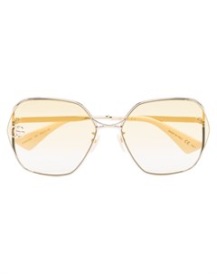 Солнцезащитные очки Fork в квадратной оправе Gucci eyewear