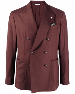 Двубортный шерстяной пиджак Manuel ritz