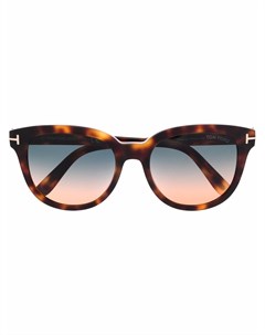Солнцезащитные очки Olivia 02 в прямоугольной оправе Tom ford eyewear