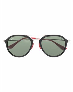 Солнцезащитные очки в круглой оправе из коллаборации с Ferrari Ray-ban