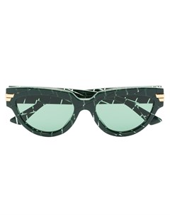 Солнцезащитные очки в оправе кошачий глаз с тиснением Bottega veneta eyewear