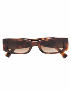 Солнцезащитные очки в прямоугольной оправе Valentino eyewear