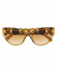Солнцезащитные очки в оправе кошачий глаз с логотипом Versace eyewear