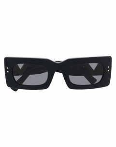 Солнцезащитные очки в квадратной оправе с логотипом Valentino eyewear