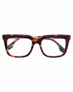 Очки в квадратной оправе черепаховой расцветки Victoria beckham eyewear