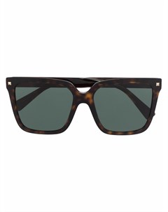 Солнцезащитные очки в оправе черепаховой расцветки Valentino eyewear