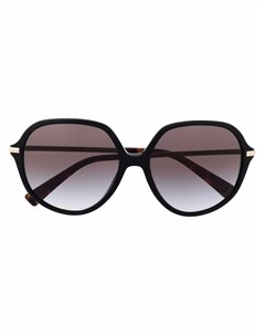 Солнцезащитные очки в массивной овальной оправе Valentino eyewear