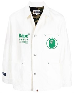 Джинсовая куртка с логотипом A bathing ape®