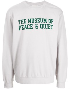 Толстовка с логотипом Museum of peace & quiet