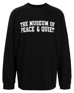 Толстовка с логотипом Museum of peace & quiet