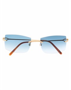 Солнцезащитные очки с градиентными линзами Cartier eyewear