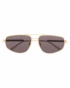 Солнцезащитные очки в прямоугольной оправе с двойным мостом Bottega veneta eyewear