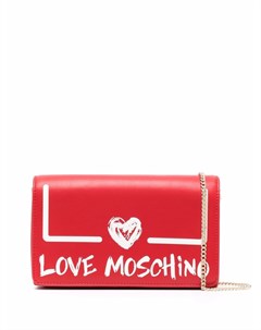 Сумка через плечо с логотипом Love moschino