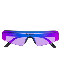 Лыжные солнцезащитные очки в прямоугольной оправе Balenciaga eyewear