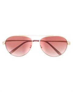 Солнцезащитные очки авиаторы Panthere de Cartier Cartier eyewear