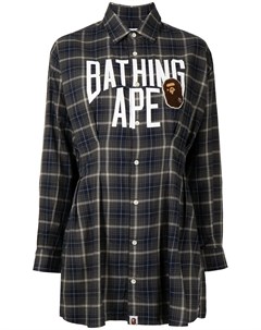 Платье рубашка в клетку A bathing ape®