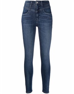 Укороченные джинсы скинни с завышенной талией Calvin klein jeans