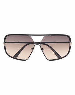 Солнцезащитные очки авиаторы в массивной оправе Tom ford eyewear