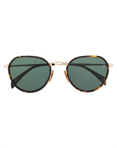 Солнцезащитные очки в круглой оправе черепаховой расцветки Eyewear by david beckham