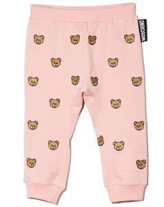 Спортивные брюки с вышивкой Teddy Bear Moschino kids