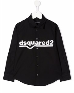 Рубашка с логотипом Dsquared2 kids