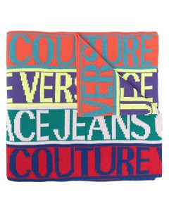 Объемный шарф с логотипом Versace jeans couture