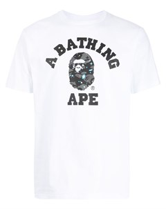 Футболка Space ABC Camo с логотипом A bathing ape®