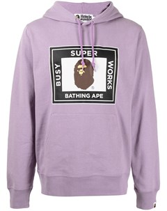 Худи Super Busy Works Pullover A bathing ape®