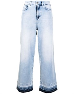 Укороченные джинсы широкого кроя Twinset