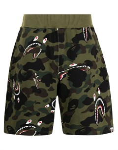 Спортивные шорты с камуфляжным принтом A bathing ape®