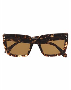 Солнцезащитные очки в оправе кошачий глаз черепаховой расцветки Isabel marant eyewear