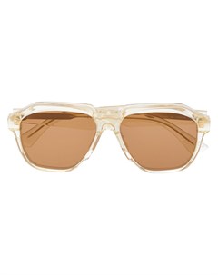 Солнцезащитные очки в геометричной оправе Bottega veneta eyewear