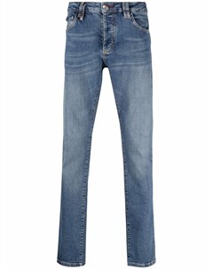 Узкие джинсы с логотипом Philipp plein