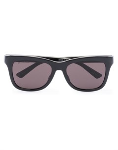 Солнцезащитные очки в квадратной оправе с логотипом Balenciaga eyewear
