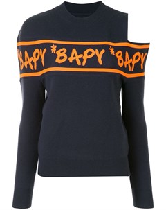 Джемпер с вырезом и логотипом Bapy by *a bathing ape®