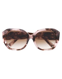 Солнцезащитные очки в массивной оправе Valentino eyewear